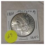 1883 Morgan $1 UNC 1883 Morgan $1 UNC