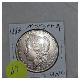1883 Morgan $1 UNC 1883 Morgan $1 UNC