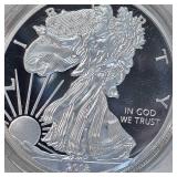 2013 Silver Eagle 100 Mills, .999 Silver Coin 2013 Silver Eagle 100 Mills, .999 Silver Coin