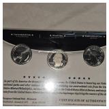 2018 A.T.B., P.D.S. Voyagers Park 25c, 3 Coin Set 2018 A.T.B., P.D.S. Voyagers Park 25c, 3 Coin Set