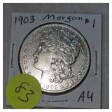 1903 Morgan $1 AU 1903 Morgan $1 AU