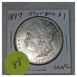 1897 Morgan $1 UNC 1897 Morgan $1 UNC