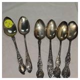 Sterling .925 Silver Spoon Set 91.86Grams Sterling .925 Silver Spoon Set 91.86Grams