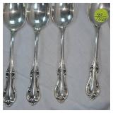 Sterling .925 Silver Spoon Set 121.67 Grams Sterling .925 Silver Spoon Set 121.67 Grams