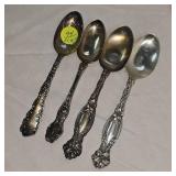 Sterling .925 Silver Spoon Set 81.86 Grams Sterling .925 Silver Spoon Set 81.86 Grams