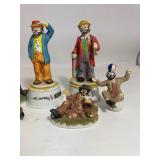 Large Lot of Emmett Kelly, Jr. Porcelain Clowns Large Lot of Emmett Kelly, Jr. Porcelain Clowns