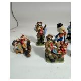 Large Lot of Emmett Kelly, Jr. Porcelain Clowns Large Lot of Emmett Kelly, Jr. Porcelain Clowns