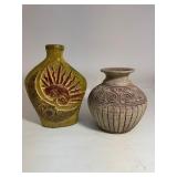Mexican Folk Art Vases Mexican Folk Art Vases