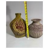 Mexican Folk Art Vases Mexican Folk Art Vases