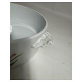 Vintage Shafford Fine Porcelain 'Jade Lily' 8' Casserole Baking Dish w/Lid JAPAN Vintage Shafford Fine Porcelain 'Jade Lily' 8' Casserole Baking Dish w/Lid JAPAN