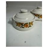 MISPRINT! Lot of (3) Capri Bake Serve ’n Store Stoneware Casserole Dishes MISPRINT! Lot of (3) Capri Bake Serve ’n Store Stoneware Casserole Dishes