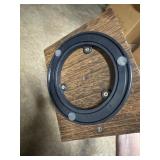 Wooden Rotating Two-Sided Jewelry Display Stand Wooden Rotating Two-Sided Jewelry Display Stand