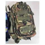 Backpack & Gloves Backpack & Gloves