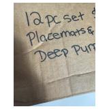 12pc Placemat Set 12pc Placemat Set