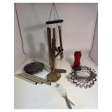 Wind Chimes & Hummingbird Feeder Wind Chimes & Hummingbird Feeder