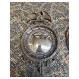 Lot of (2) Convex Bubble Mirrors Lot of (2) Convex Bubble Mirrors