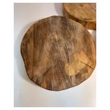 Lot of (3) Large Tree Discs 14” Diameter Lot of (3) Large Tree Discs 14” Diameter