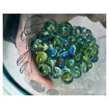 Glass Jars & Marbles Glass Jars & Marbles