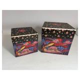 Large Lang Red Hat Themed Bob's Boxes Large Lang Red Hat Themed Bob's Boxes