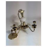 Hobnail Milk Glass Chandelier Hobnail Milk Glass Chandelier