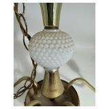 Hobnail Milk Glass Chandelier Hobnail Milk Glass Chandelier