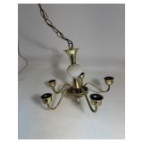 Hobnail Milk Glass Chandelier Hobnail Milk Glass Chandelier