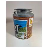 Metal Canister with Farm Scene Metal Canister with Farm Scene