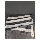 Thin Blue Line US Flag - Black & Gray Stripes with Blue Stripe & White Stars Thin Blue Line US Flag - Black & Gray Stripes with Blue Stripe & White Stars