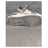 Nike Air Force 1 Low Sneakers - White/Black Leather, US Size 9 Nike Air Force 1 Low Sneakers - White/Black Leather, US Size 9