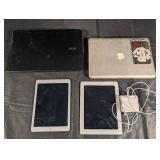 MacBook Pro & Acer Laptop Bundle & 2 Apple iPads (Lot of 4) MacBook Pro & Acer Laptop Bundle & 2 Apple iPads (Lot of 4)