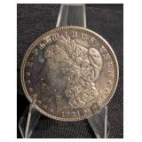 1921 Morgan Silver Dollar - United States One Dollar Coin 1921 Morgan Silver Dollar - United States One Dollar Coin