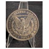 1921 Morgan Silver Dollar - United States One Dollar Coin 1921 Morgan Silver Dollar - United States One Dollar Coin