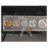 Whitman 1960 United States Mint Coin Set (P Mint) - 5-Coin Collection Whitman 1960 United States Mint Coin Set (P Mint) - 5-Coin Collection