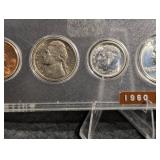 Whitman 1960 United States Mint Coin Set (P Mint) - 5-Coin Collection Whitman 1960 United States Mint Coin Set (P Mint) - 5-Coin Collection
