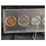 Whitman 1960 United States Mint Coin Set (P Mint) - 5-Coin Collection Whitman 1960 United States Mint Coin Set (P Mint) - 5-Coin Collection