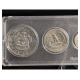 Union State Bank Coin Set - Monona, IA - 5 U.S. Coins in Display Case Union State Bank Coin Set - Monona, IA - 5 U.S. Coins in Display Case