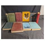 Antique Book Collection: The Rosary, The Book of Knowledge, Economic Geography Antique Book Collection: The Rosary, The Book of Knowledge, Economic Geography