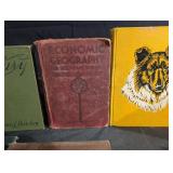 Antique Book Collection: The Rosary, The Book of Knowledge, Economic Geography Antique Book Collection: The Rosary, The Book of Knowledge, Economic Geography