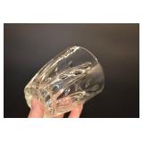 Crystal Glass Tumblers - Faceted Cut Pattern (Set of 3) Crystal Glass Tumblers - Faceted Cut Pattern (Set of 3)