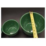 Chantal Green Ceramic Nesting Bowls - 4-Piece Set - Made in Italy Chantal Green Ceramic Nesting Bowls - 4-Piece Set - Made in Italy