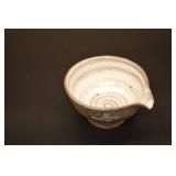 Japanese Stoneware Teapot Set with 4 Cups & White Swirl Bowl in Box - Gray Crackle Glaze Japanese Stoneware Teapot Set with 4 Cups & White Swirl Bowl in Box - Gray Crackle Glaze