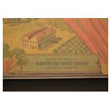 Vintage Produce Art Rhubarb Crate Label Vintage Produce Art Rhubarb Crate Label