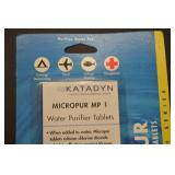 Katadyn Micropur MP1 Water Purifier Tablets - 10 Packs (200 Tablets) Katadyn Micropur MP1 Water Purifier Tablets - 10 Packs (200 Tablets)