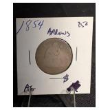 1854 Seated Liberty Quarter 1854 Seated Liberty Quarter