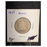 1854 Seated Liberty Quarter 1854 Seated Liberty Quarter