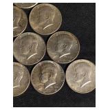 Kennedy Half Dollars 1964 90% Silver (Lot of 10) Kennedy Half Dollars 1964 90% Silver (Lot of 10)