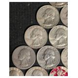 90% Silver Washington Quarters Mix - 15 Coins 90% Silver Washington Quarters Mix - 15 Coins