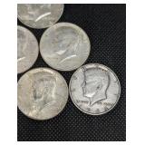 Lot Of 10 1964 90% Silver Kennedy Half Dollars Lot Of 10 1964 90% Silver Kennedy Half Dollars