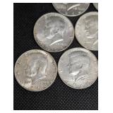 Kennedy Half Dollars 1964 (Lot of 10) Kennedy Half Dollars 1964 (Lot of 10)