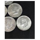 Kennedy Half Dollars 1964 (Lot of 10) Kennedy Half Dollars 1964 (Lot of 10)